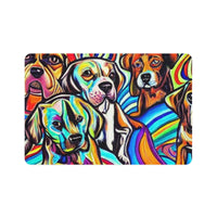 Trippy Pups Feeding Mat (12x18)