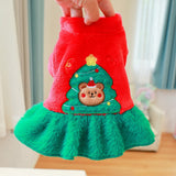 Christmas Tree Dress-Pet Dress