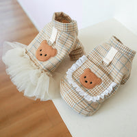 Cute Bear Soft Outfit for Dogs/Cats