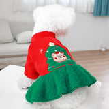 Christmas Tree Dress-Pet Dress