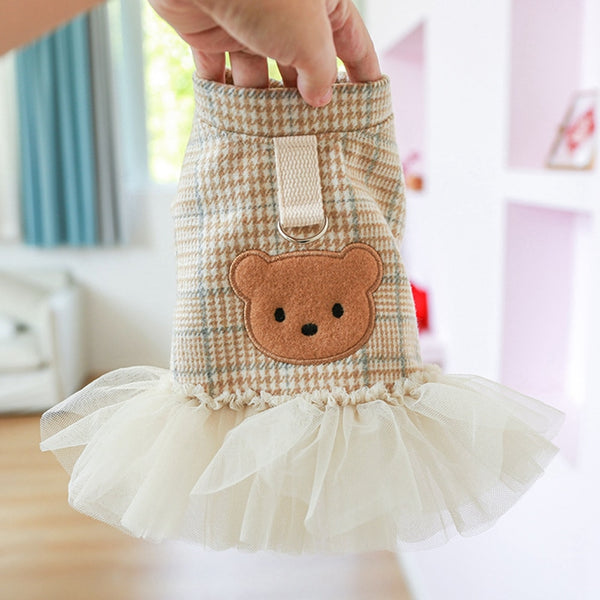 Cute Bear Soft Outfit for Dogs/Cats