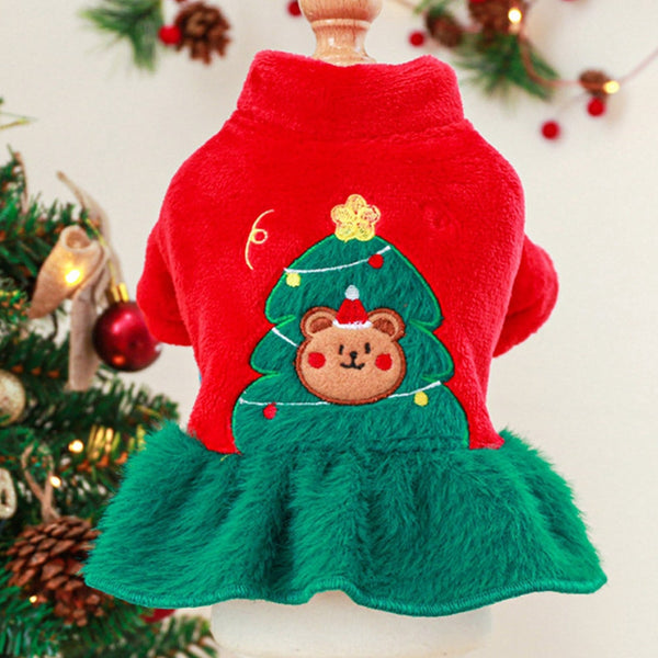 Christmas Tree Dress-Pet Dress