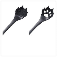 2Pcs/Set Dog Paw Coffee Spoons